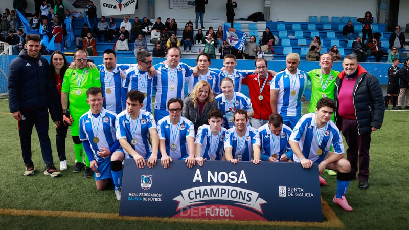 Primeira parada do Dépor Genuine en 'A Nosa Champions'