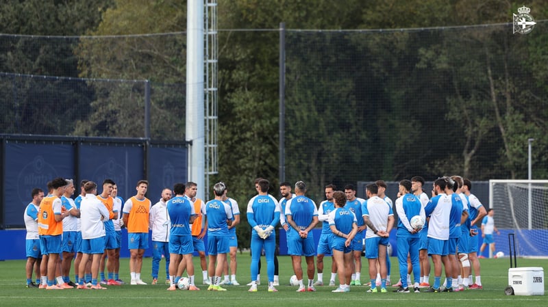 O Dépor "segue adiante, facendo o que viñemos facendo até agora" nunha nova semana de competición con final en El Sardinero