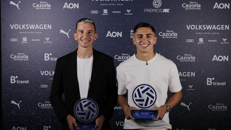 Os deportivistas Yeremay e Luis Chacón, premiados na IV edición dos Premios AFE