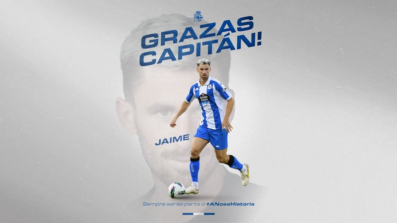 Jaime non seguirá no RC Deportivo