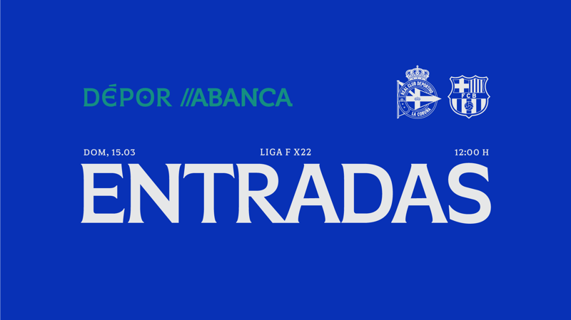 Os despachos de billetes do Palacio dos Deportes de Riazor abren este domingo 15 de febreiro a partir das 10:00