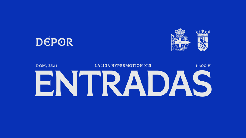 Á venda as entradas para o Dépor - AD Ceuta FC do domingo 23 de novembro ás 14:00 en ABANCA-RIAZOR
