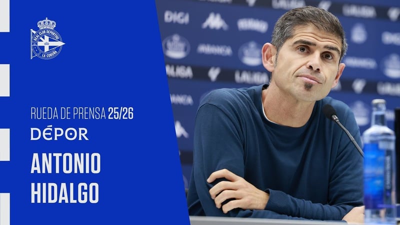 Antonio Hidalgo avoga por "recuperar esa solidez inmediatamente para poder seguir competindo ao nivel que viñamos facendo"