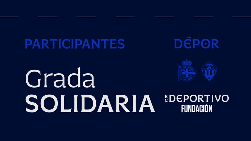 Listaxe de participantes na Bancada Solidaria do Dépor - CD Castellón