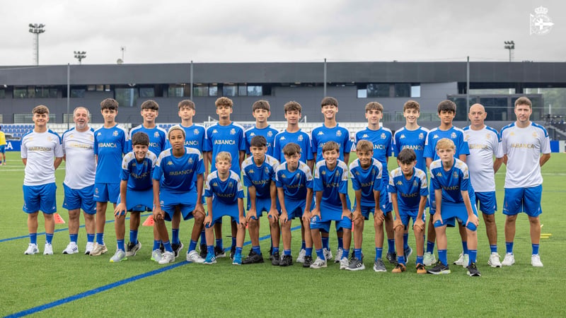 Comezan a pretemporada en Abegondo os dous equipos infantís