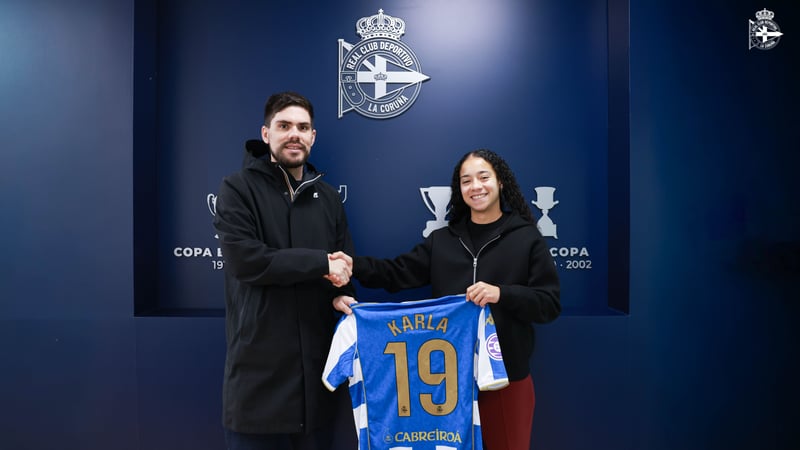 A goleadora Karla Bermejo reforza a dianteira do Dépor ABANCA B
