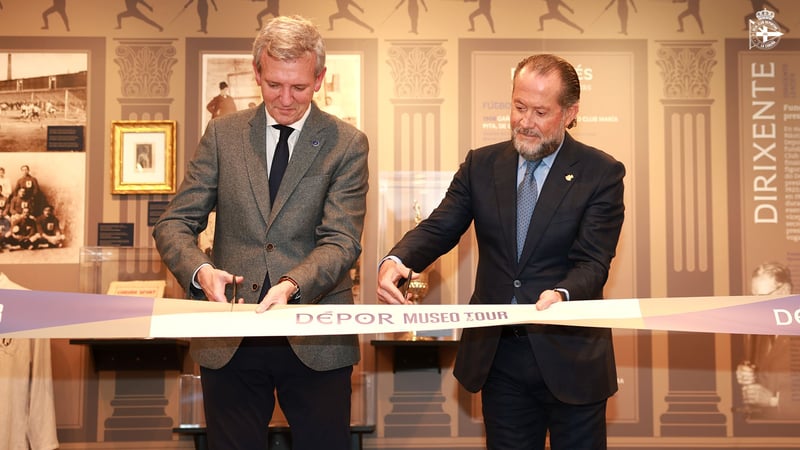 Inaugurado o Dépor Museo & Tour, primeiro museo deportivo de Galicia