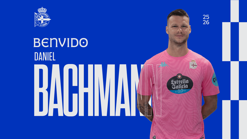 O internacional austriaco Daniel Bachmann, novo gardameta do RC Deportivo
