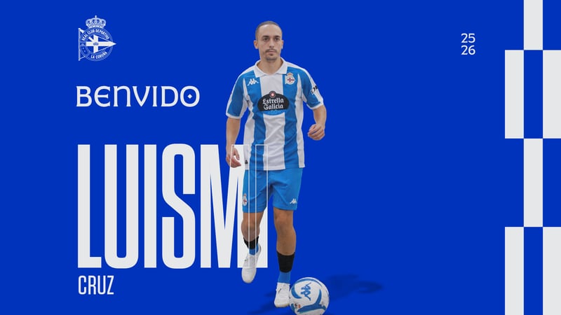 Luismi Cruz, novo xogador do Dépor ata 2029