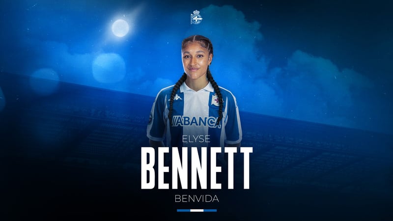 Elyse Bennett incorpórase ao Dépor ABANCA até final de temporada