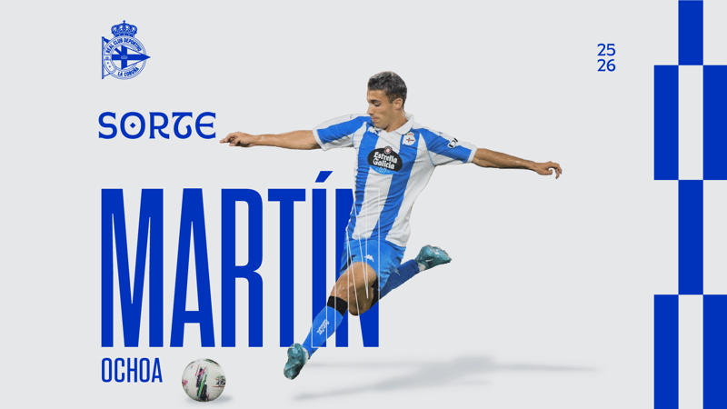 Martín Ochoa, cedido ao Ourense CF até final de temporada