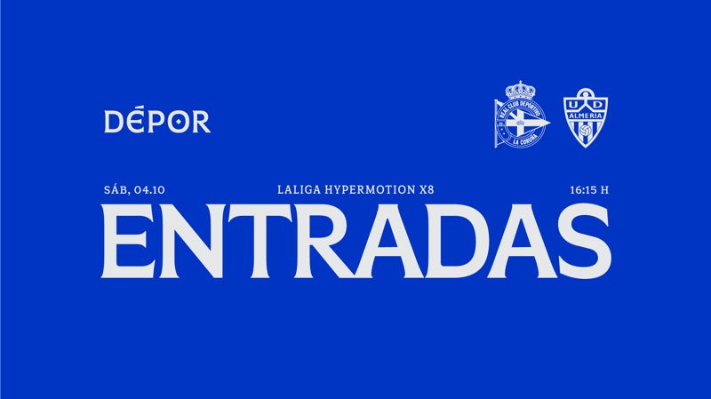 Abertos este sábado 4 de outubro desde as 13:15 os despachos de billetes do Palacio dos Deportes de Riazor