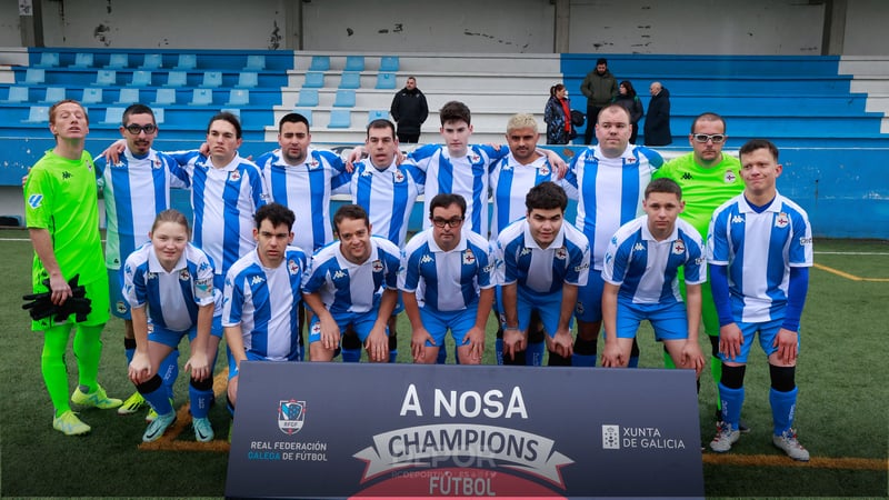 A Cidade Deportiva de Abegondo acolle este domingo 20 de abril a segunda xornada de 'A Nosa Champions'