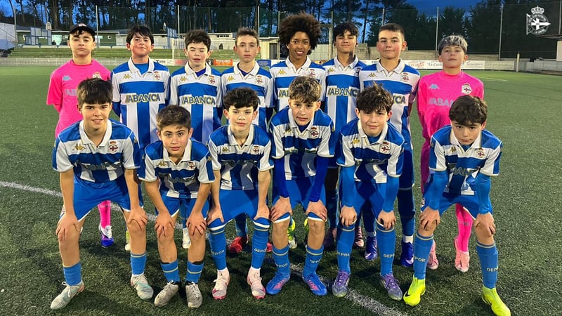 O Alevín A supera ao San Tirso SD en choque adiantado ao fin de semana na Primera Futgal A Coruña