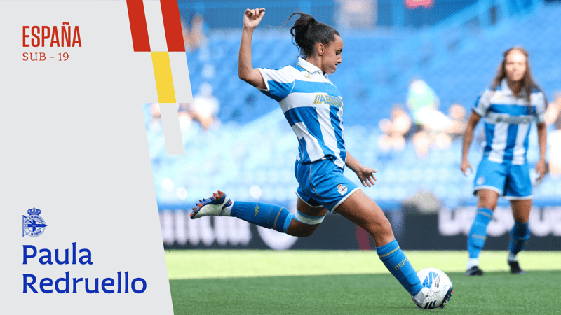 Paula Redruello únese a Lucía Rivas na convocatoria duns adestramentos da selección española sub-19