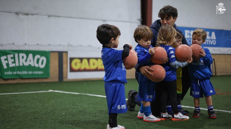 A Dépor Escola Feiraco retoma a súa actividade neste ano 2026 con prazas dispoñibles nas súas 7 sedes