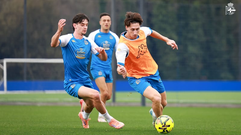 El Dépor ultima los detalles en el Dépor Training Center para un Nuevo Arcángel que "mete mucha gente, que aprieta continuamente"