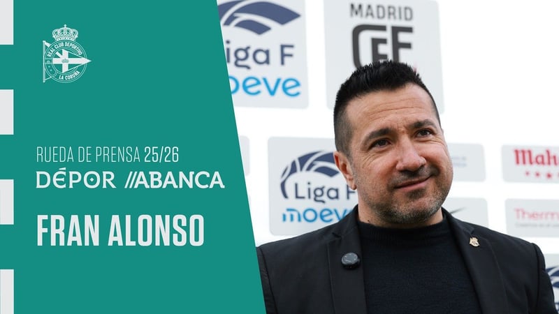 Fran Alonso: "Agora vese un Dépor ABANCA que ataca a área con moitísima máis fame"