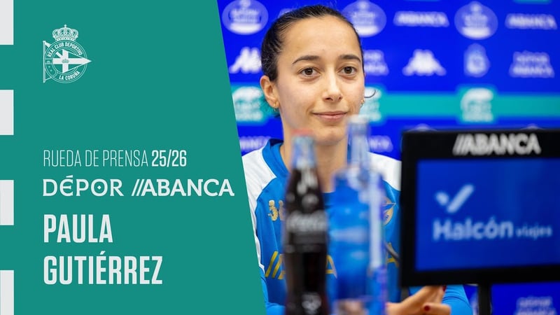 Paula Gutiérrez subliña o "potencial incrible dentro do vestiario"