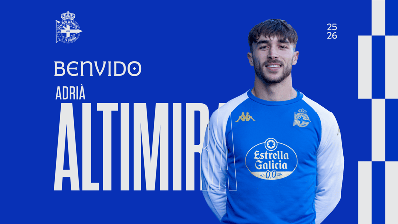 O Dépor reforza o lateral dereito con Adrià Altimira
