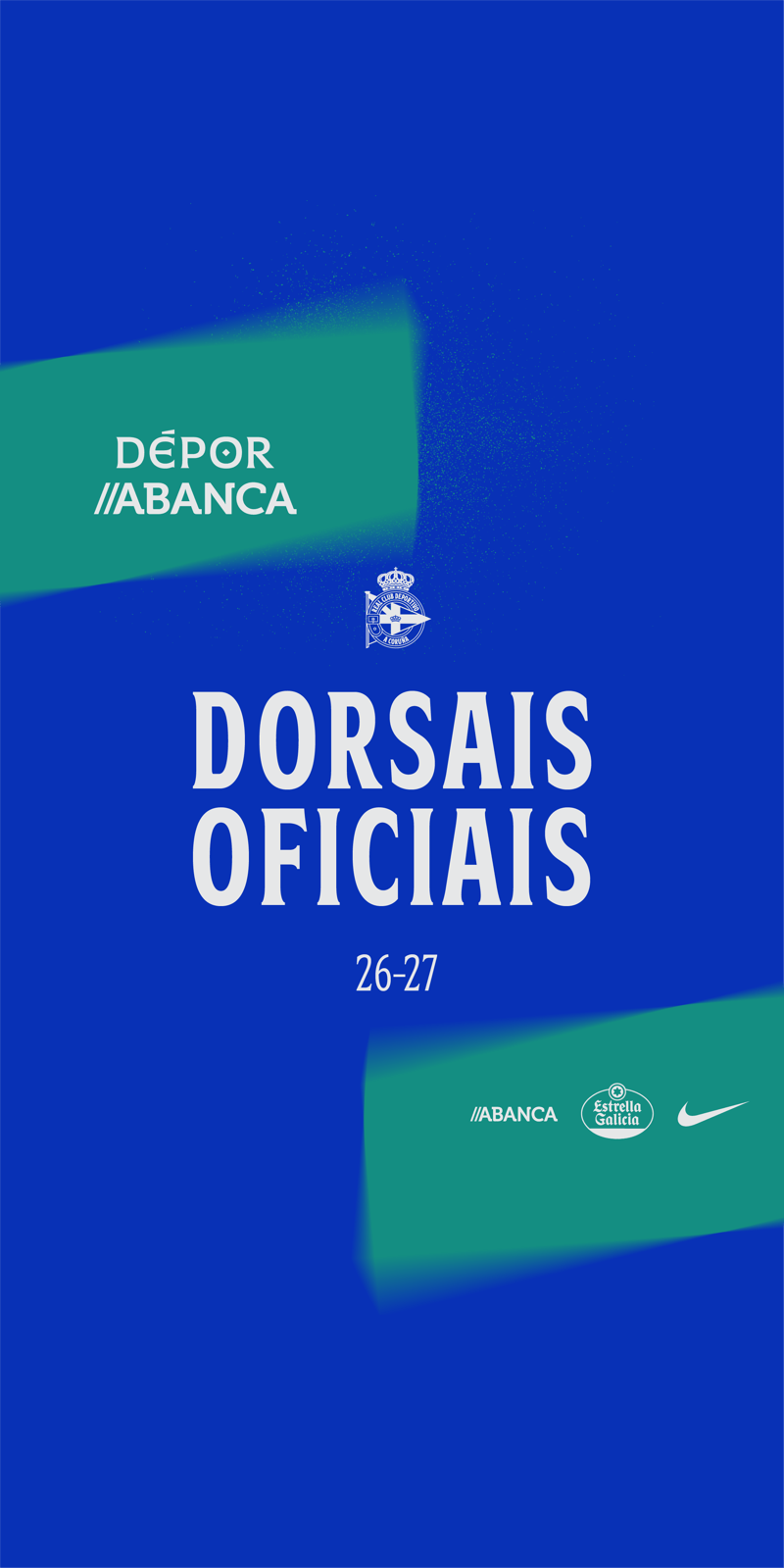 Listado de dorsales del Dépor ABANCA para la temporada 2026-27