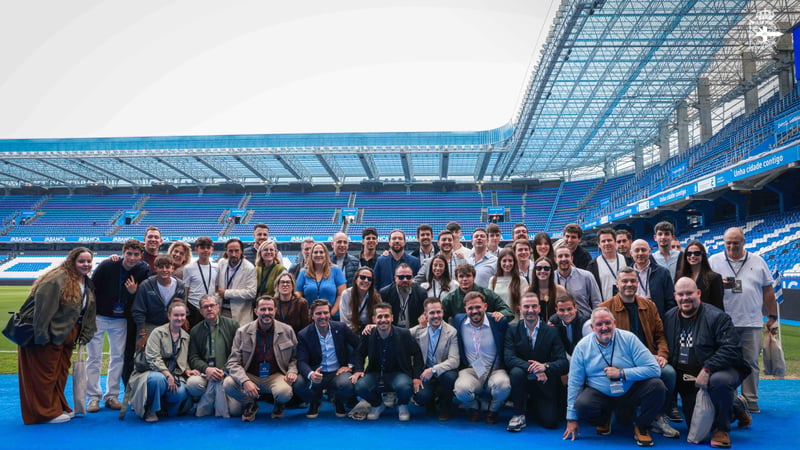 Encuentro del Club de Empresas del RC Deportivo y del CD Leganés con motivo del partido de liga del pasado viernes 1 de mayo en ABANCA-RIAZOR