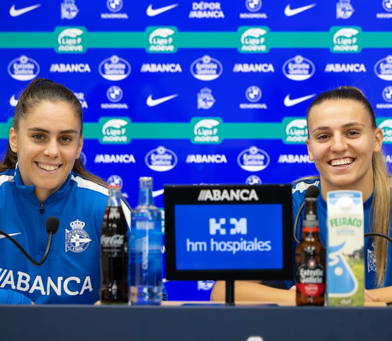 Rueda de prensa de Ainoa y Marisa