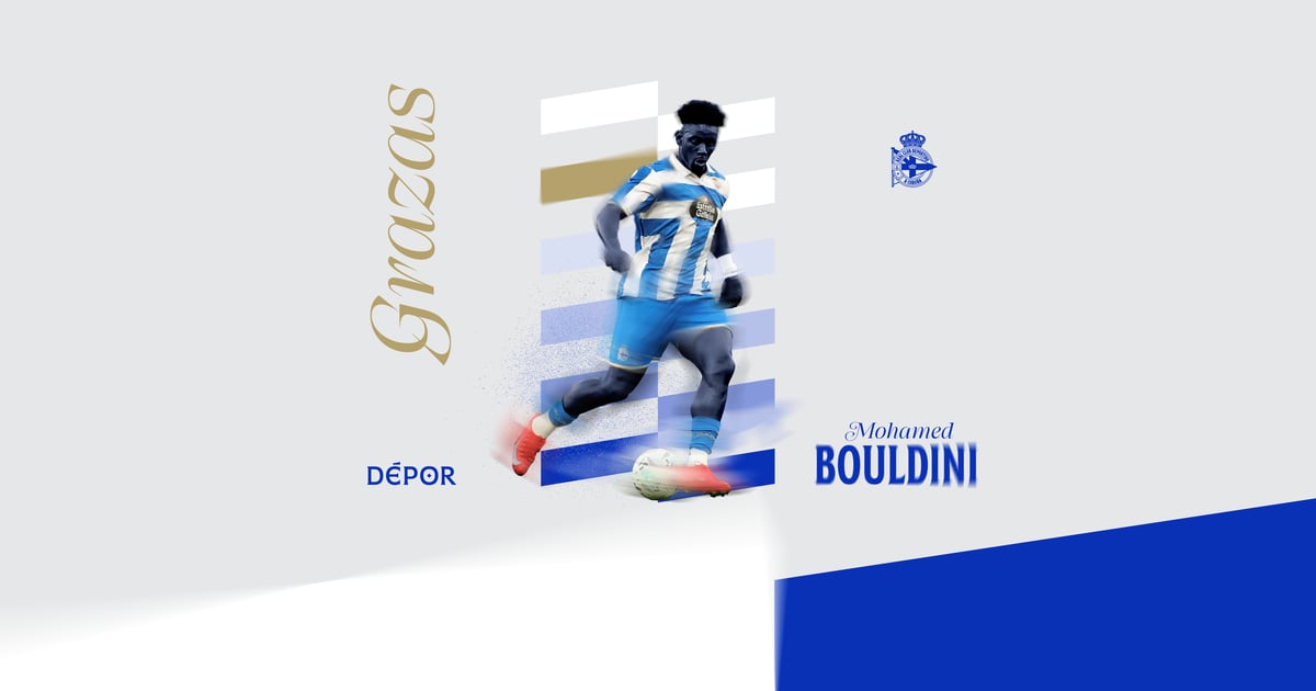 Mohamed Bouldini quits being a player for RC Deportivo | Real Club ...