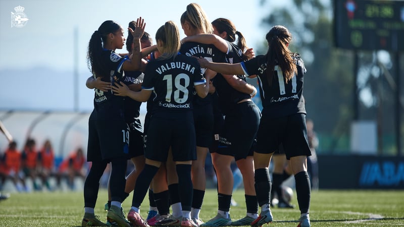 El Dépor ABANCA B golea en Vigo a As Celtas y ya manda en Segunda Federación