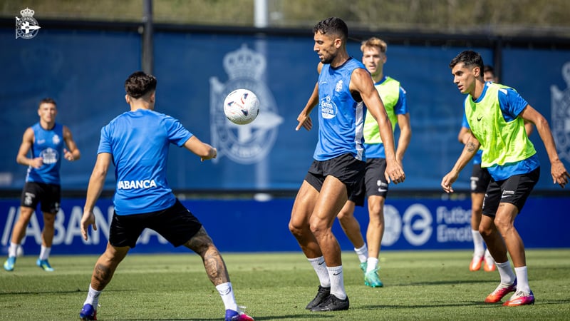El Dépor comienza este jueves 20 de agosto a preparar la visita al Málaga CF del lunes 24 en La Rosaleda
