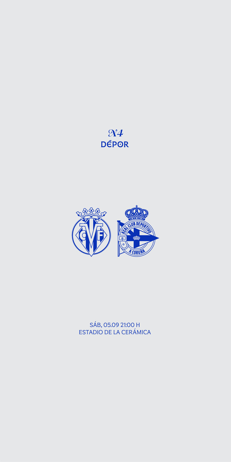 El Dépor visita el Estadio de la Cerámica de Villarreal el sábado 5 de septiembre a las 21:00 horas