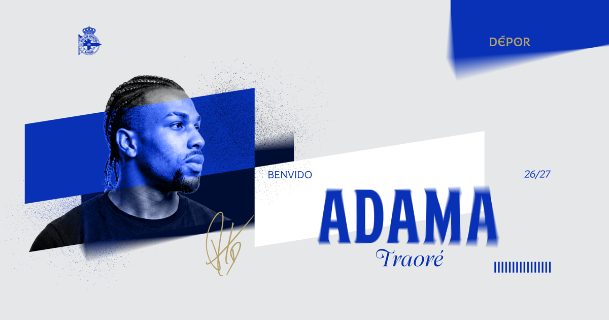 Adama Traore, new player of Dépor for the year 2028 | Real Club Deportivo ...