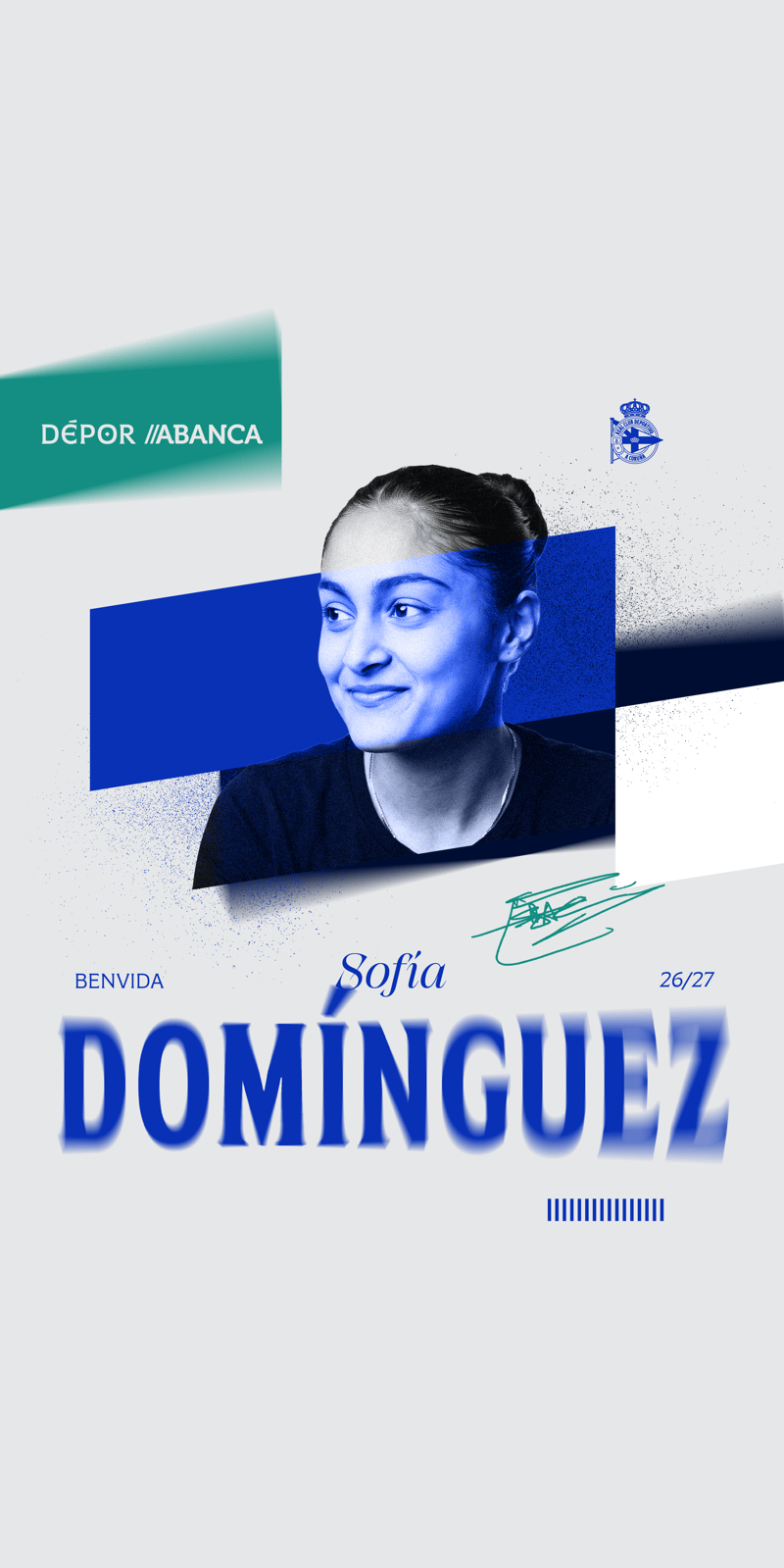 Sofía Domínguez, nueva jugadora del Dépor ABANCA