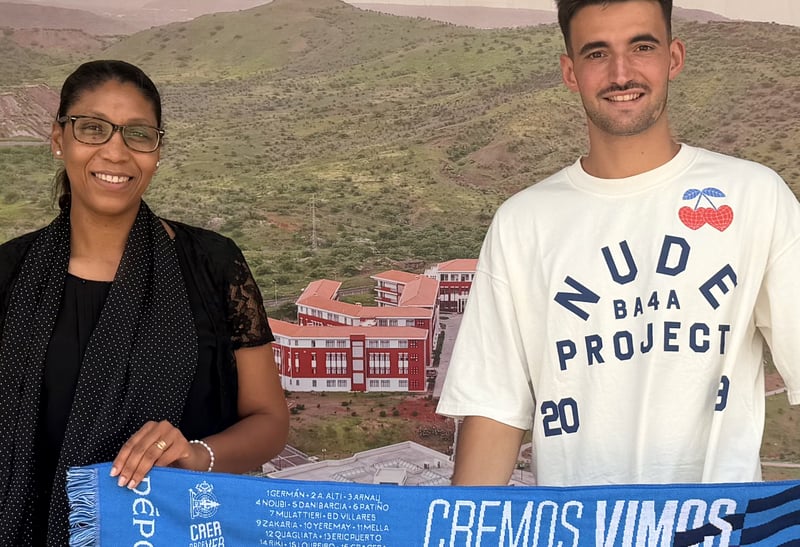 El Dépor continúa estrechando lazos en Cabo Verde a través del programa Erasmus+