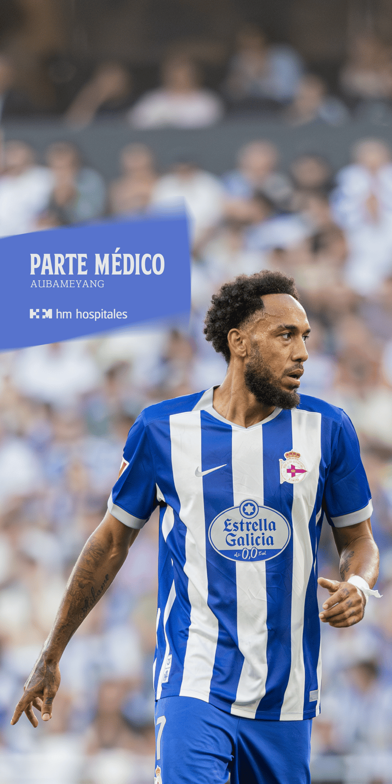 Parte médico de Pierre-Emerick Aubameyang