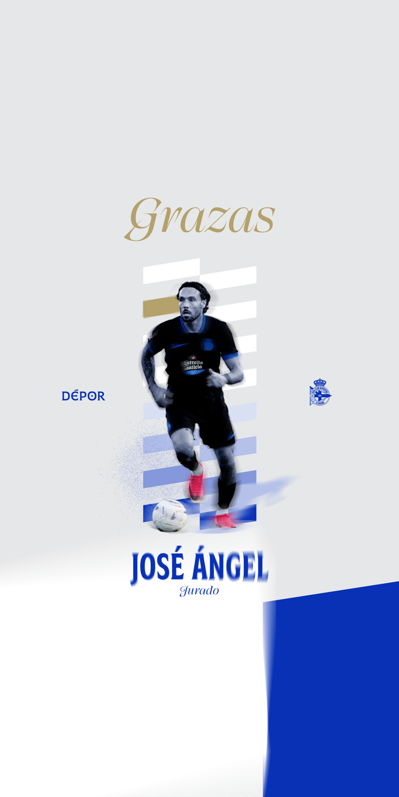 José Ángel Jurado deja de ser jugador del RC Deportivo