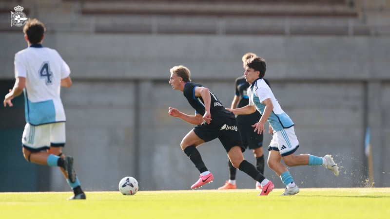 Triunfo del Dépor ante la SD Compostela "para empezar a coger ritmo, a coger sensaciones"