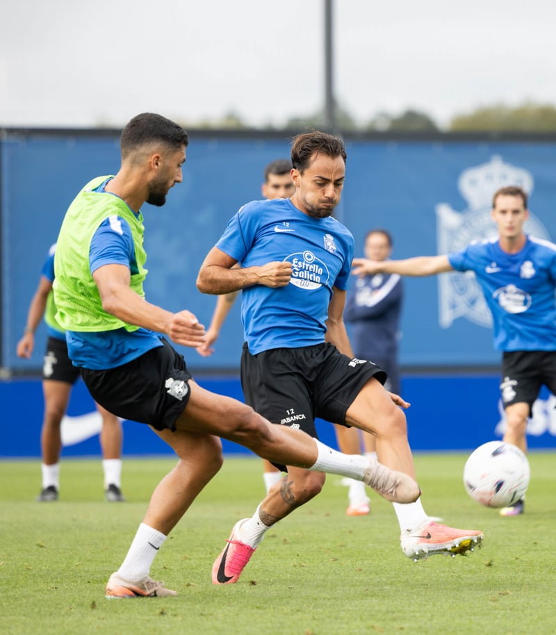 Trabajo compensatorio este jueves 17 de septiembre para los futbolistas con menos minutos ante el Sevilla FC