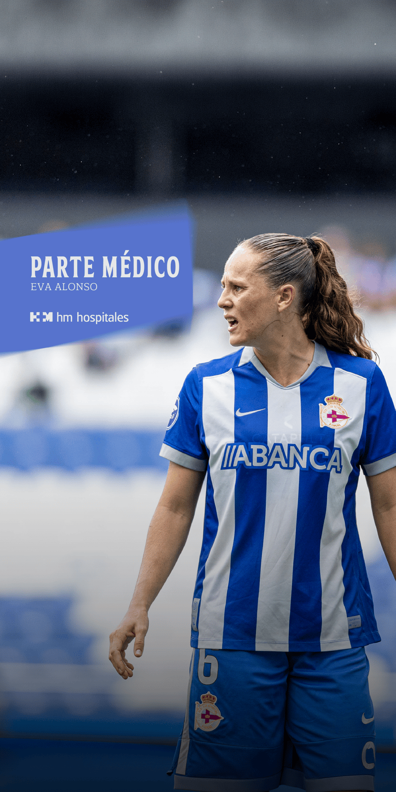 Parte médico de Eva Alonso