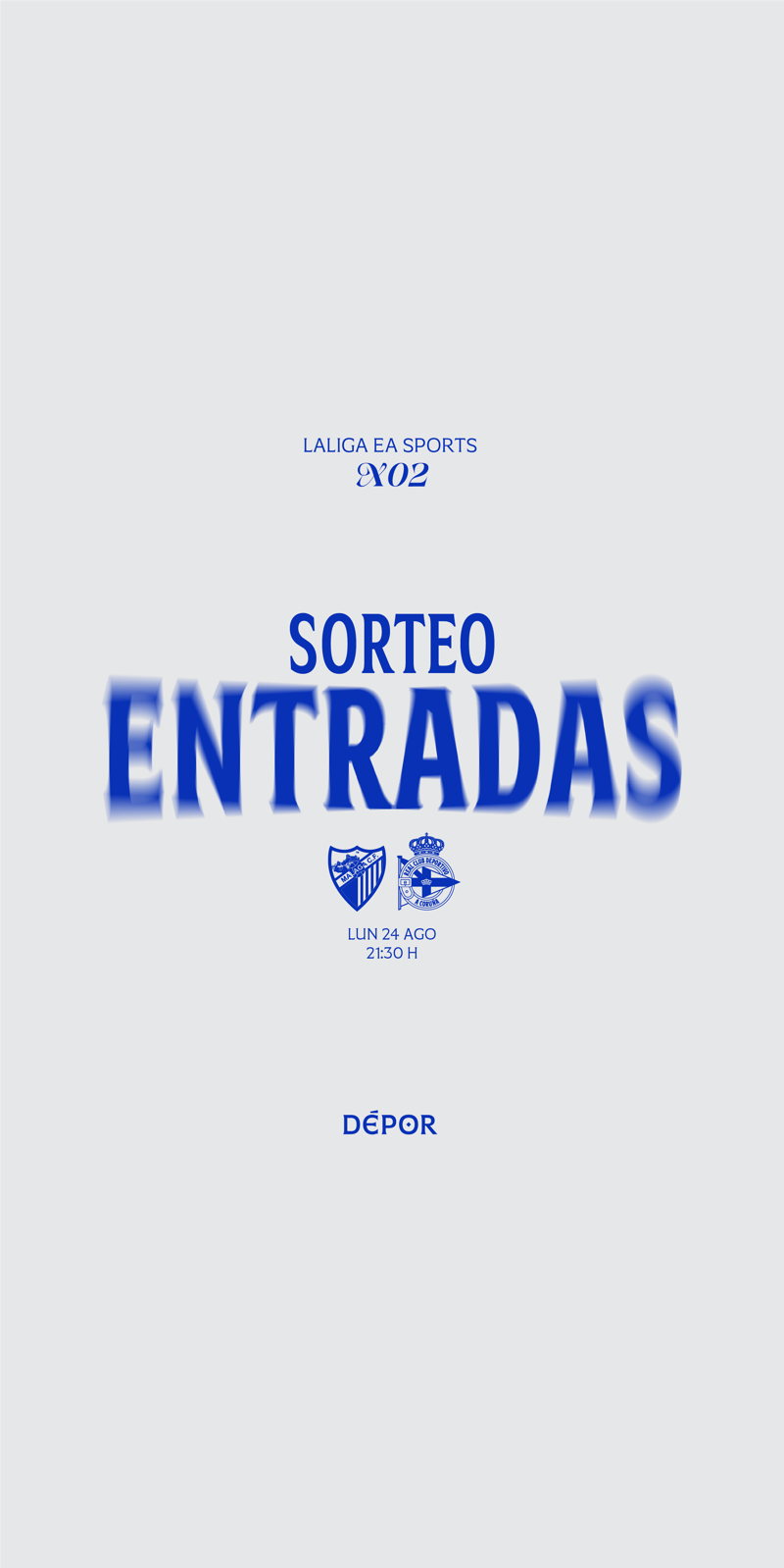 Realizado el sorteo de asignación de entradas visitantes para el Málaga FC - RC Deportivo