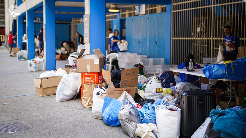 Toneladas de solidaridad deportivista rumbo a Venezuela