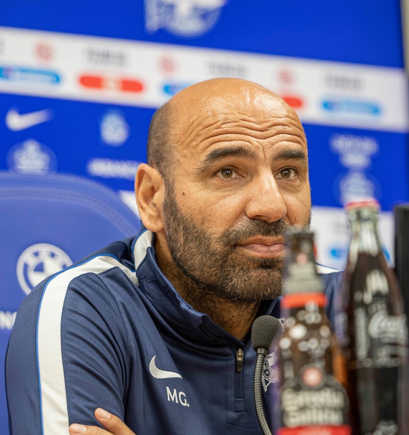 Rueda de prensa de Manuel Pablo previa al UD Logroñés - Fabril