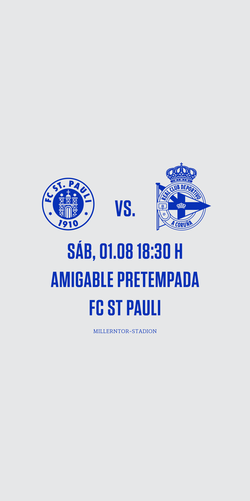 El Dépor viajará a Hamburgo para medirse el 1 de agosto al FC St. Pauli en un nuevo amistoso de pretemporada