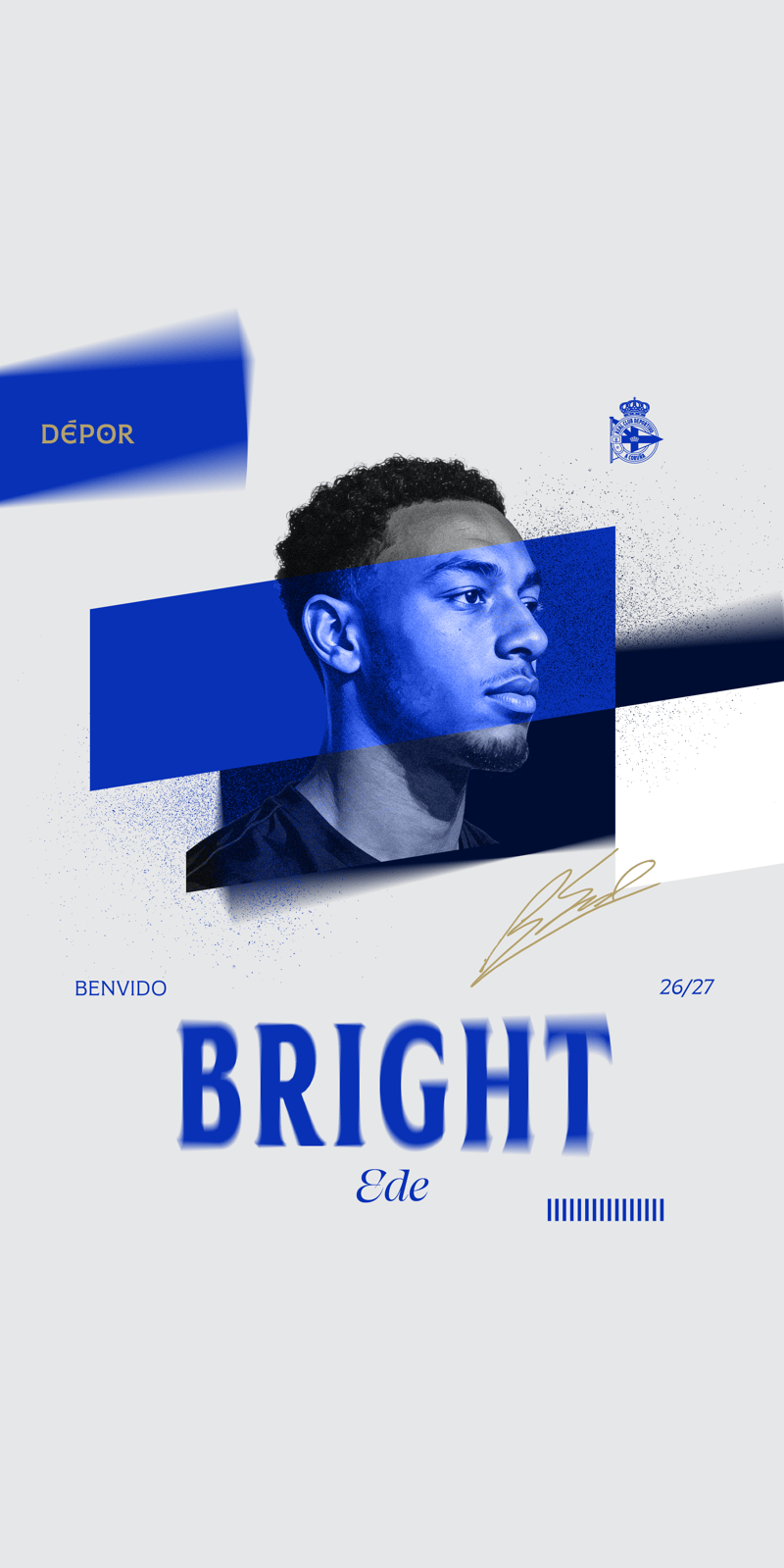 Bright Ede, central zurdo de futuro para el Dépor