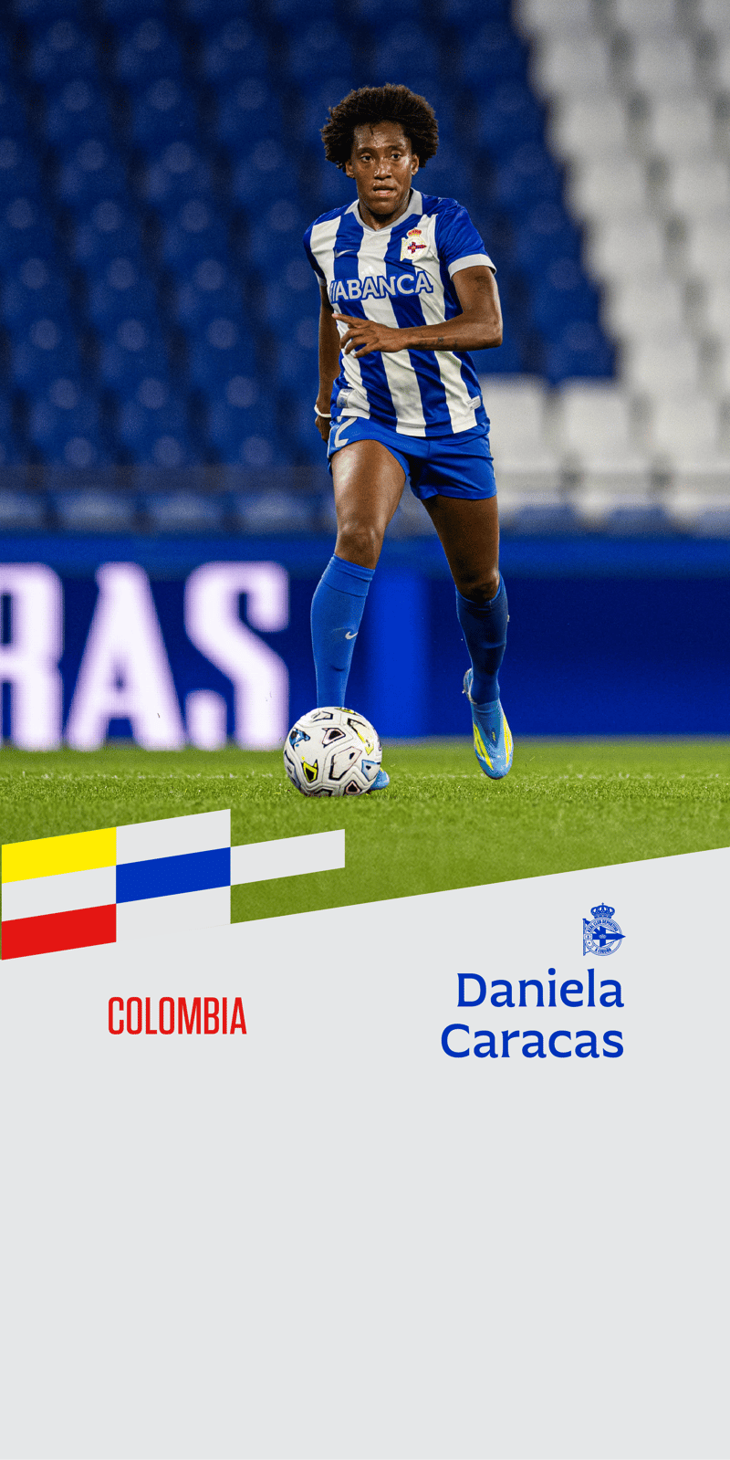 Daniela Caracas, convocada por Colombia para 2 amistosos ante Venezuela