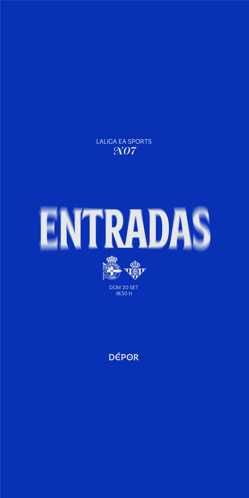 Siguen a la venta las entradas de público para el partido de este domingo 20 de septiembre ante el Real Betis en ABANCA-RIAZOR