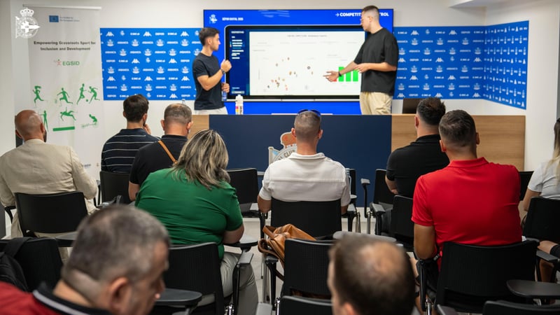 La RC Deportivo Fundación comparte su modelo de formación en el proyecto europeo Empowering Grassroots Sport for Inclusion and Development (EGSID)