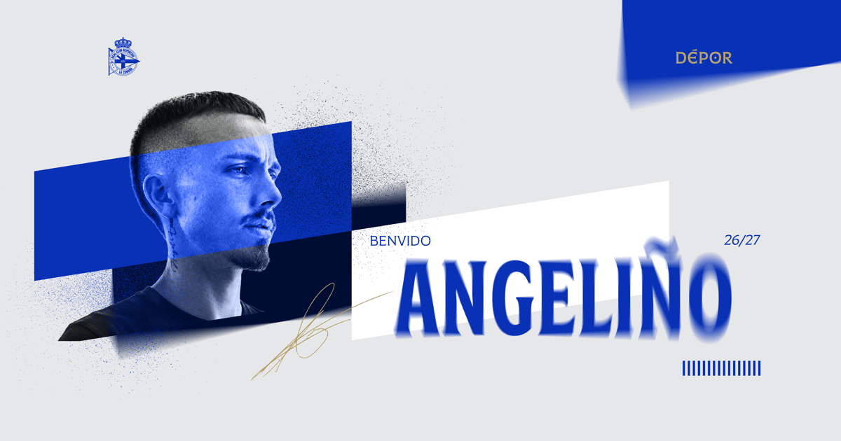 José Ángel Esmorís Tasende, 'Angeliño', new player of RC Deportivo ...