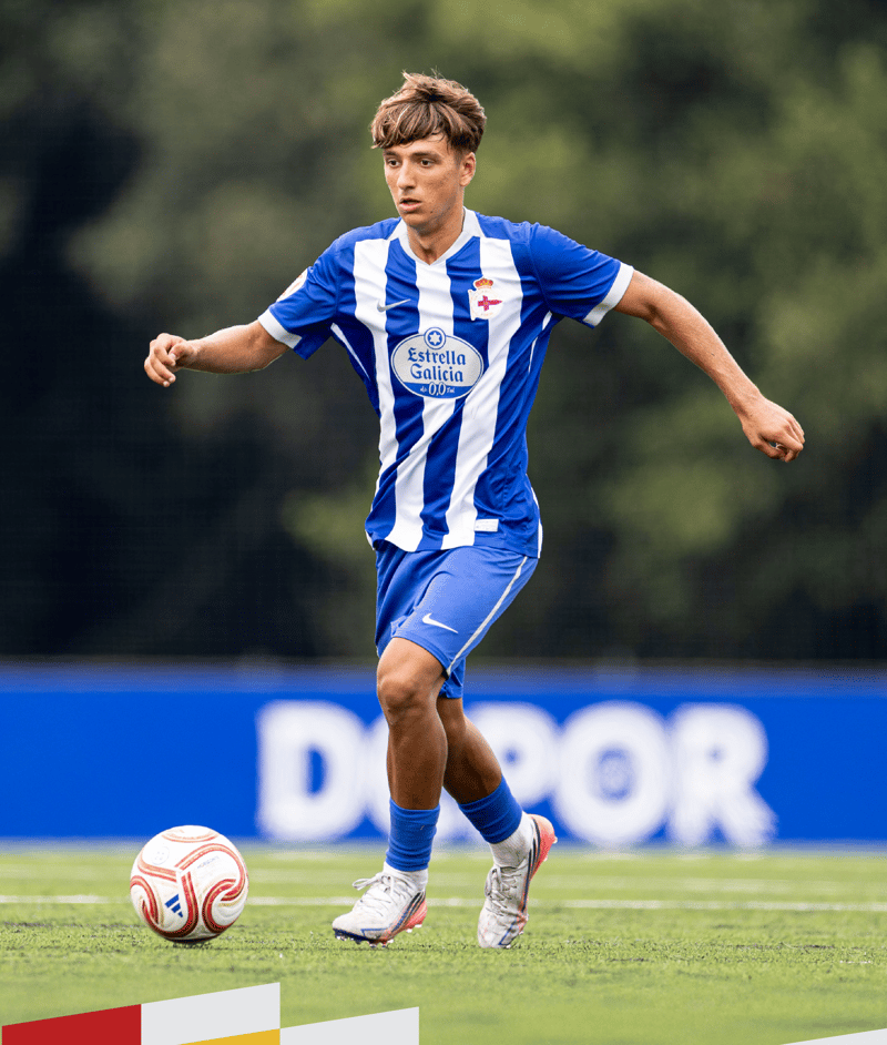 Mauro Valeiro se concentra este lunes 24 de agosto con la selección española sub-18