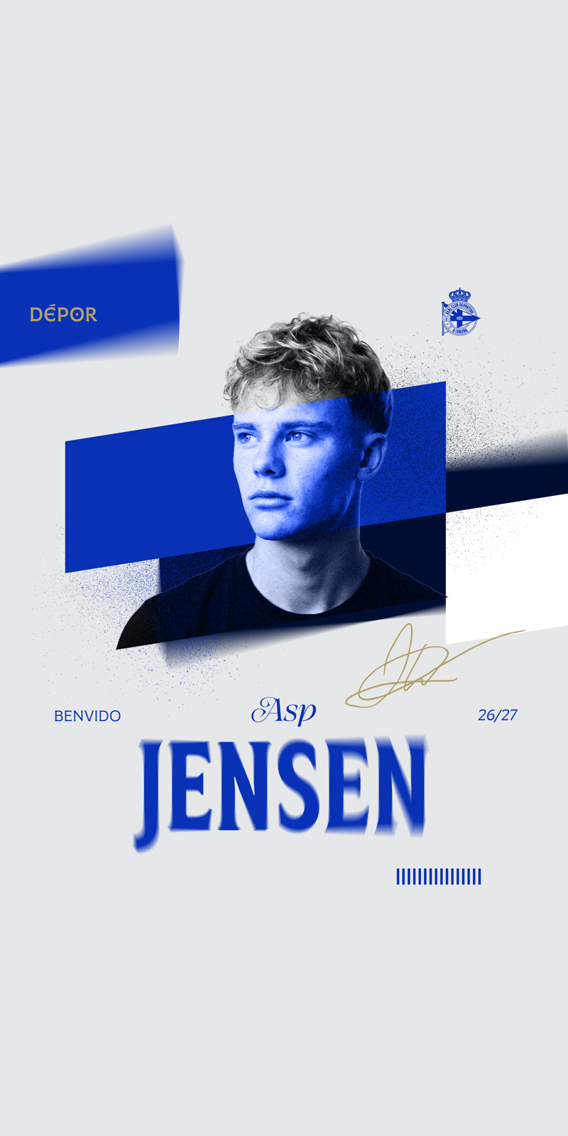 Jonathan Asp Jensen, nuevo jugador del Dépor